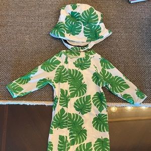 Monica & Andy Palm Tree Swimsuit (3-6 months)